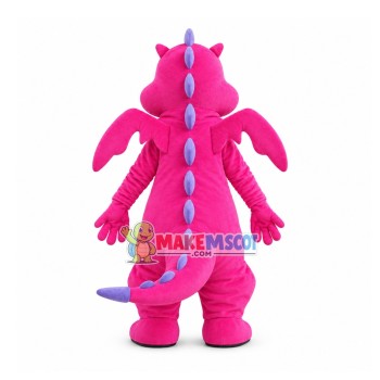 Huge Power Dragon With Wings Mascot Costume Huge Power Dragon With Wings Mascot Costume