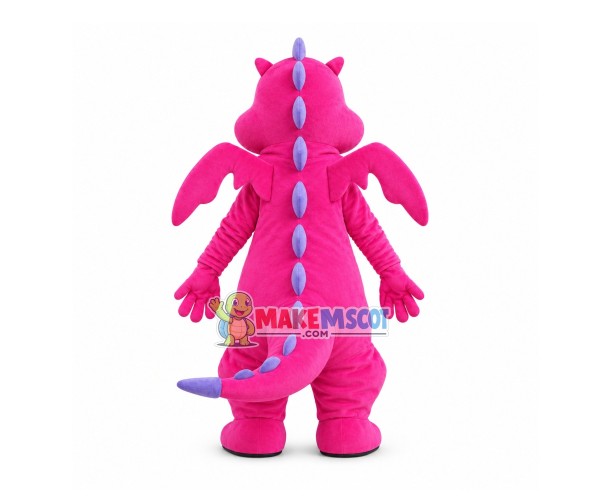 Huge Power Dragon With Wings Mascot Costume