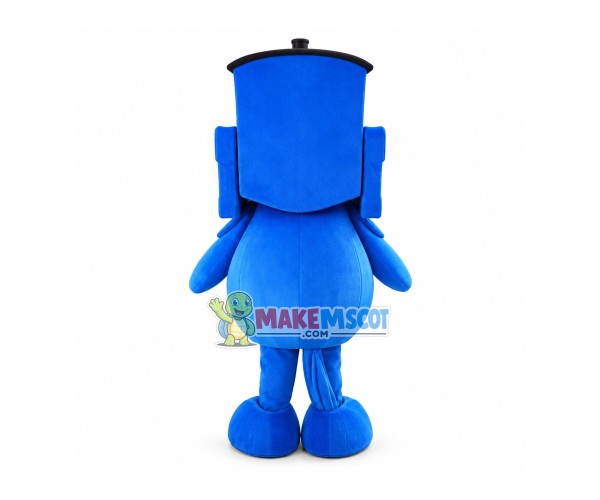 Thomas Locomotive Cartoon Mascot Costume Thomas Locomotive Cartoon Mascot Costume