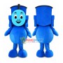 Thomas Locomotive Cartoon Mascot Costume
