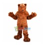 Long Fur Brown Bear Mascot Costume