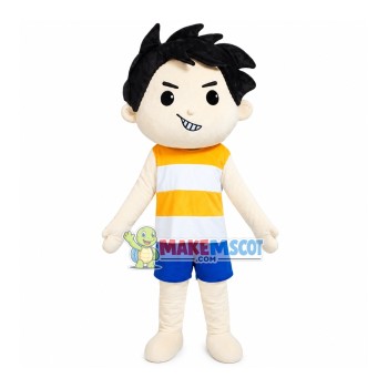Tricksy Little Boy Mascot Costume Tricksy Little Boy Mascot Costume
