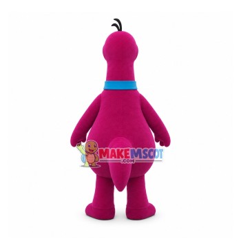 Violet Platypus Mascot Costume Violet Platypus Mascot Costume