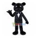 Black Bear In Suit Mascot Costume for Adult Black Bear In Suit Mascot Costume for Adult