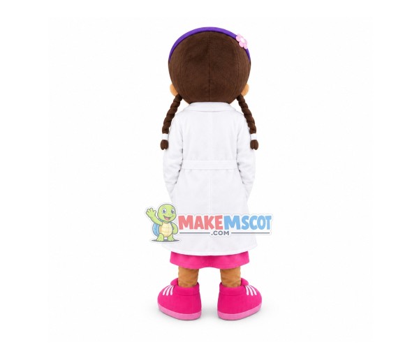 Doctor Mcstuffins Cartoon Mascot Costume Doctor Mcstuffins Cartoon Mascot Costume