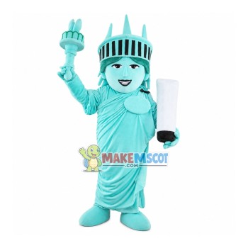 Statue Of Liberty Mascot Adult Costume Statue Of Liberty Mascot Adult Costume
