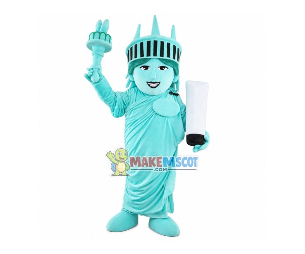 Statue Of Liberty Mascot Adult Costume