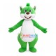 Delighted Green Adult Squirrel Mascot Costume