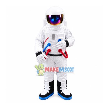 Fully Equipped Astronaut Mascot Costume Fully Equipped Astronaut Mascot Costume
