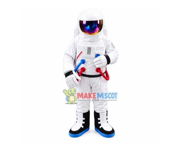 Fully Equipped Astronaut Mascot Costume