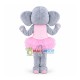 Graceful Ballet Elephant Mascot Costume Graceful Ballet Elephant Mascot Costume