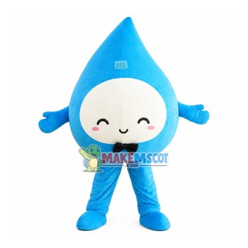 Big Water Drop Cartoon Mascot Costume
