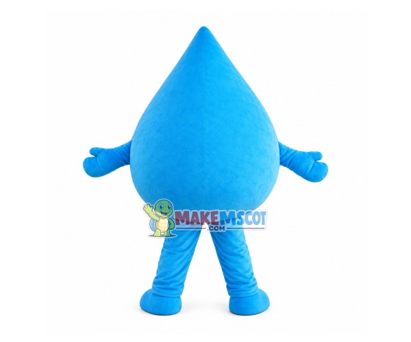 Big Water Drop Cartoon Mascot Costume