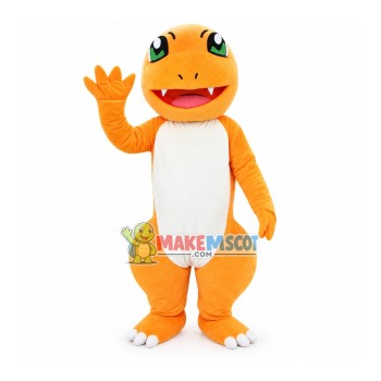 Charmander Pokemon Cartoon Mascot Costume Charmander Pokemon Cartoon Mascot Costume
