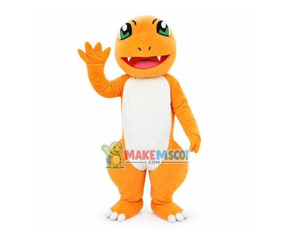 Charmander Pokemon Cartoon Mascot Costume