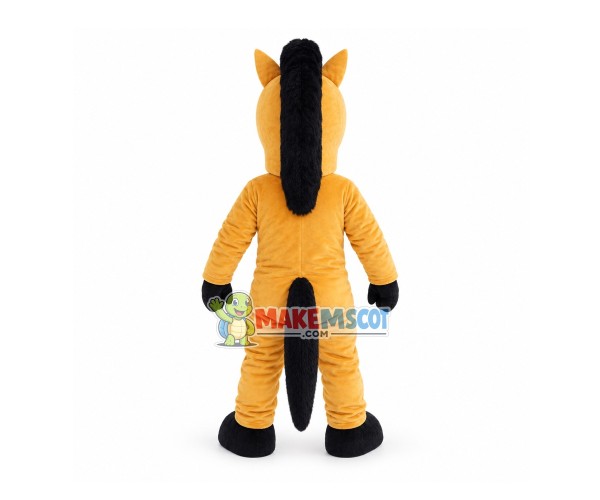 Rolling Eyes Brown Horse Mascot Costume Rolling Eyes Brown Horse Mascot Costume