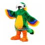 Green Fur Parrot Mascot Costume