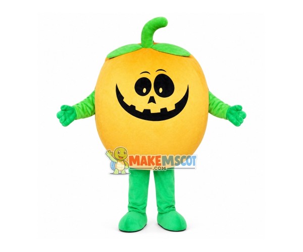 Halloween Funny Pumpkin Mascot Costume