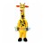 Blankly Chewing Giraffe Mascot Costume