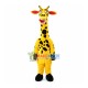Blankly Chewing Giraffe Mascot Costume Blankly Chewing Giraffe Mascot Costume