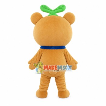 Wedding Bow Tie Bear Mascot Costume