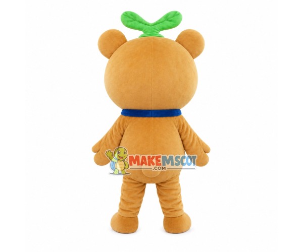 Wedding Bow Tie Bear Mascot Costume Wedding Bow Tie Bear Mascot Costume