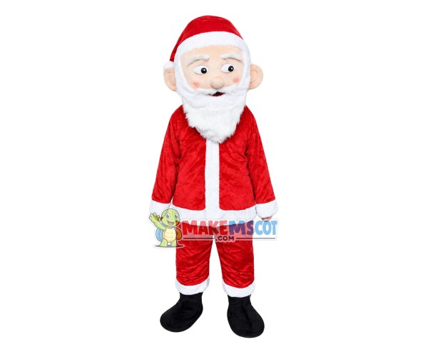 Simple Version Santa Claus Mascot Costume Simple Version Santa Claus Mascot Costume