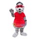 Mole In The Red Blindfold Mascot Costume Mole In The Red Blindfold Mascot Costume