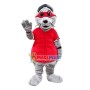 Mole In The Red Blindfold Mascot Costume