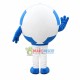 Blue Football Adult Size Mascot Costume Blue Football Adult Size Mascot Costume
