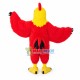 Power Red Chicken Mascot Costume Power Red Chicken Mascot Costume