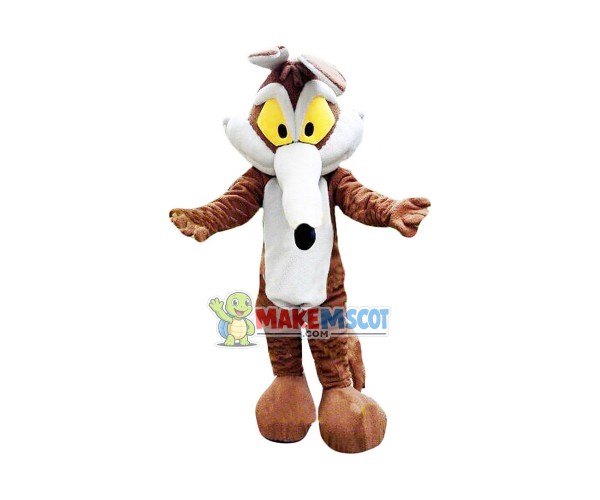 Greedy Wolf Mascot Costume With Long Nose Greedy Wolf Mascot Costume With Long Nose