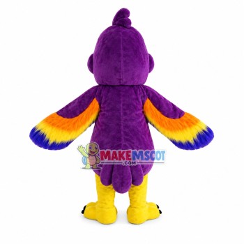 Quiet Rainbow-billed Parrot Mascot Costume Quiet Rainbow-billed Parrot Mascot Costume