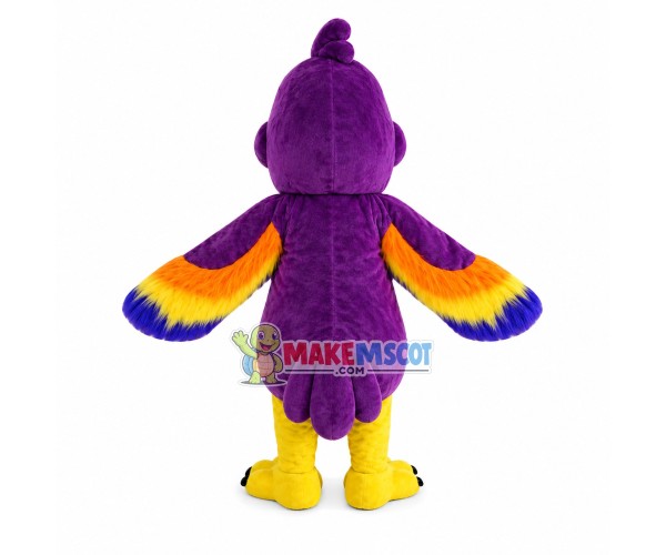 Quiet Rainbow-billed Parrot Mascot Costume Quiet Rainbow-billed Parrot Mascot Costume