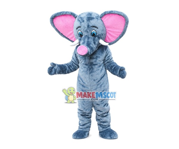 Big Ears Elephant Mascot Adult Costume Big Ears Elephant Mascot Adult Costume