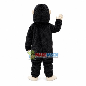 Plush Chimpanzee Adult Mascot Costume Plush Chimpanzee Adult Mascot Costume