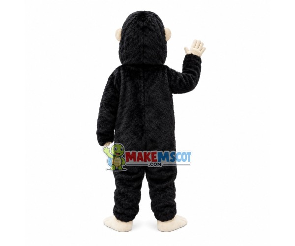 Plush Chimpanzee Adult Mascot Costume Plush Chimpanzee Adult Mascot Costume