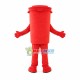Red Plastic Cup With Lid Mascot Costume Red Plastic Cup With Lid Mascot Costume