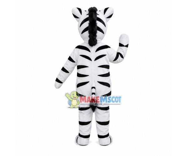 Nice White Tiger Cartoon Mascot Costume Nice White Tiger Cartoon Mascot Costume