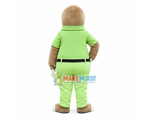 Three-toed Sloth Civil Servant Mascot Costume Three-toed Sloth Civil Servant Mascot Costume