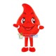 Red Water Drop Mascot Cartoon Costume Red Water Drop Mascot Cartoon Costume