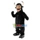 Whole Black Bull Mascot Costume Whole Black Bull Mascot Costume