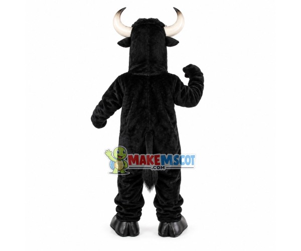 Whole Black Bull Mascot Costume Whole Black Bull Mascot Costume