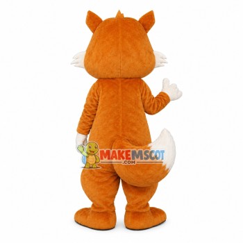 Blue Eyes Squirrel Adult Mascot Costume Blue Eyes Squirrel Adult Mascot Costume