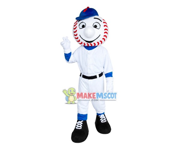 Baseball Doll Adult Mascot Costume