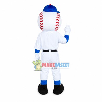 Baseball Doll Adult Mascot Costume Baseball Doll Adult Mascot Costume