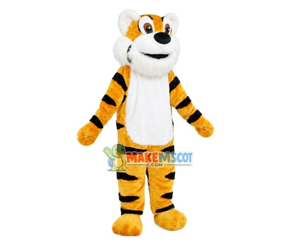 Hale Dull Tiger Mascot Costume Hale Dull Tiger Mascot Costume