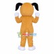 Brown Cute Puppy Mascot Costume Brown Cute Puppy Mascot Costume