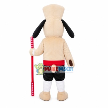 Respectable Dog Elder Mascot Costume Respectable Dog Elder Mascot Costume