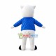 Big Eyes Pig Brother Mascot Costume Big Eyes Pig Brother Mascot Costume